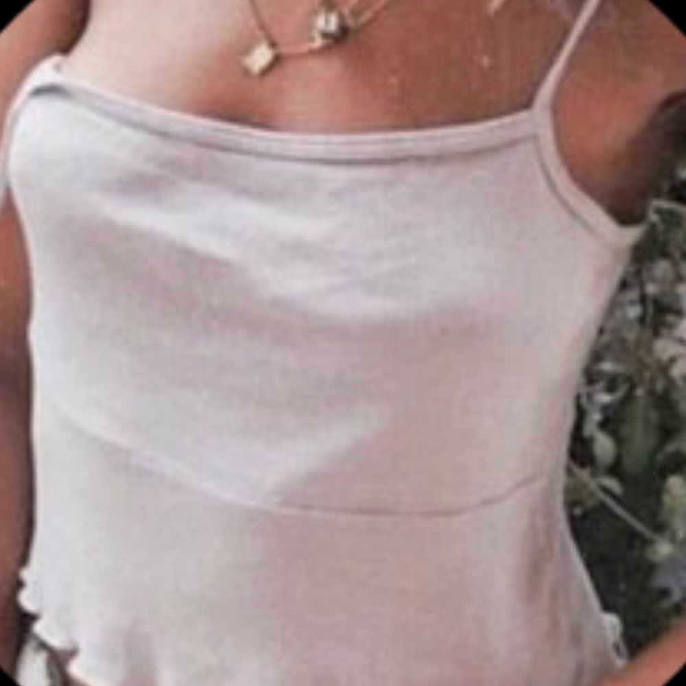 brandy melville john galt lavender Alani tank top